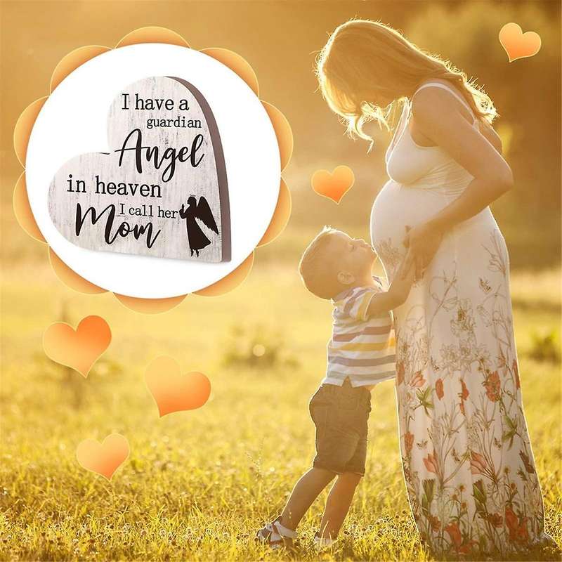 Bereavement Gift Sympathy Memorial Decor Sign Mother's Day Memorial Sign for Loss of Mother Grief Fu