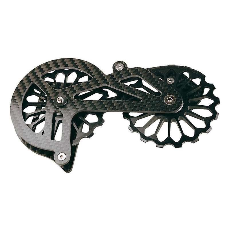 Bicycle Carbon Fiber SD2 Ceramic Rear Derailleurs Guide Wheel for Shiman 6700 6770 6800 6870 9000 90
