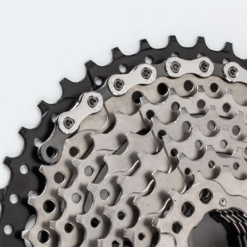 Bicycle Chain 10-Speed Galvanized Steel Chain Ultra-Light Mountain Bike Shifting Chain for Mountain