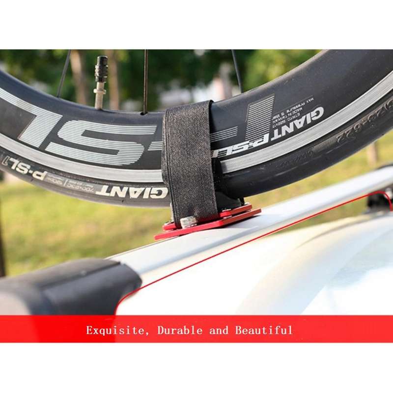 Bicycle Car Racks Rear Suction Cup Bicycle Rear Wheel Roof Rack Mount Bike Roof Racks Cycling Access