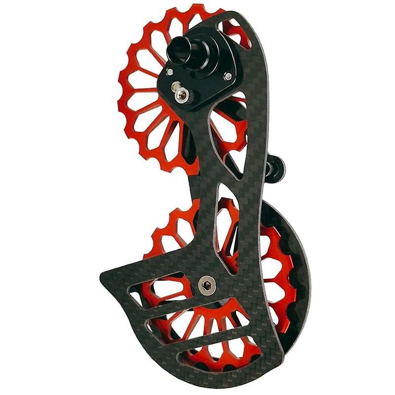 Bicycle Carbon Fiber SD2 Ceramic Rear Derailleurs Guide Wheel for Shiman 6700 6770 6800 6870 9000 90