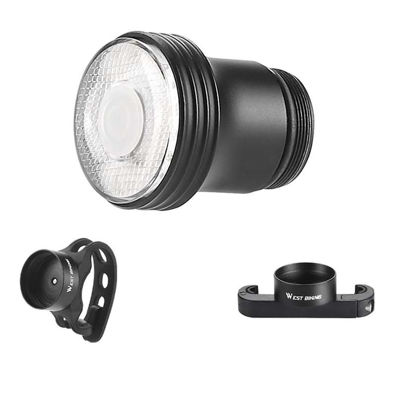 Bicycle Colorful Tail Lights Colorful Smart Tail Lights Type-C Aluminum Alloy Tail Lights Warning Ta