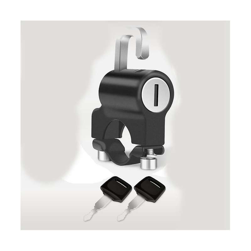 Bicycle Electric Motorcycle Safety Accessories Hat Sundries Helmet Lock Tube Clip Fixed Anti-Theft L