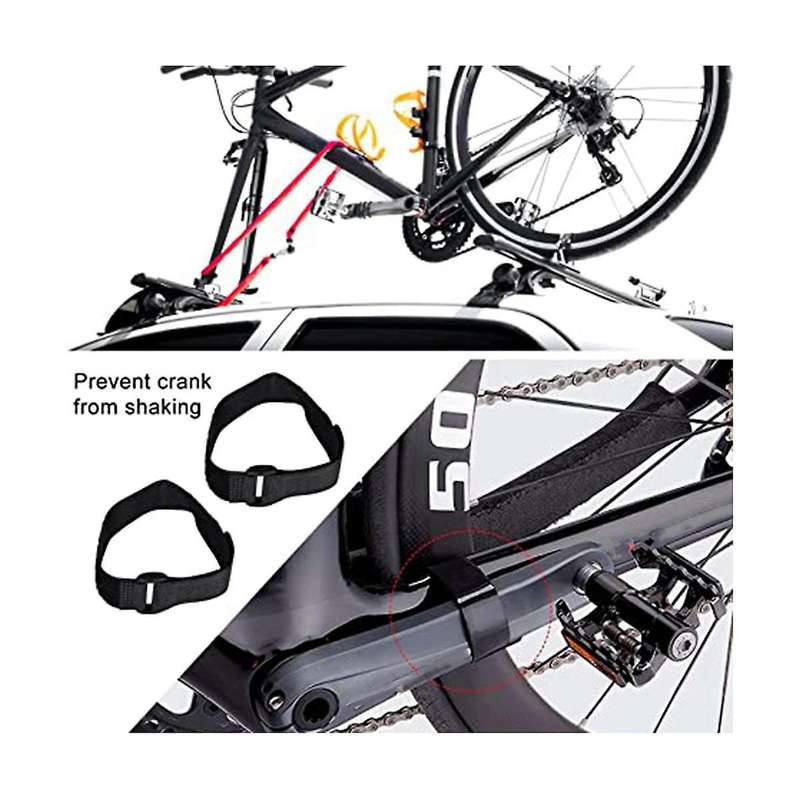 Bicycle Front Fork with Adapters, Screws and Straps,universal Bike Block Fork Mount for Truck, Trai