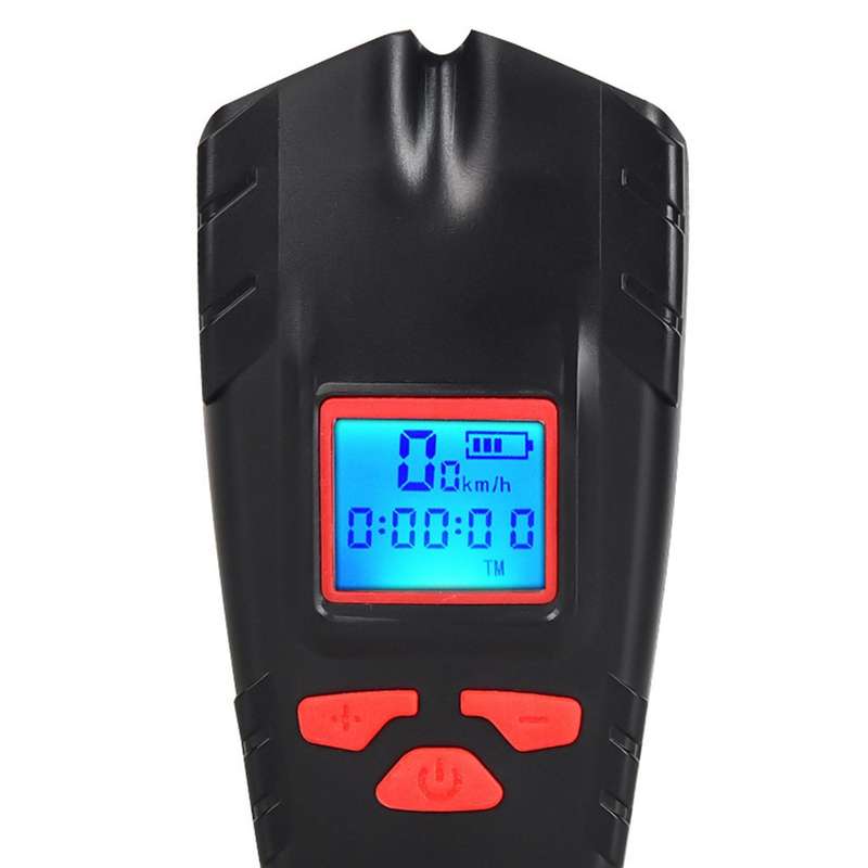 Bicycle Front Light with Stopwatch Bicycle Headlight with Horn Wireless Stopwatch Multifunctional Bi