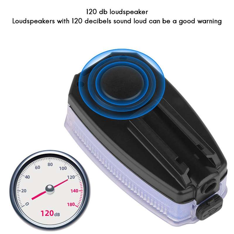 Bicycle Front Light with Stopwatch Bicycle Headlight with Horn Wireless Stopwatch Multifunctional Bi