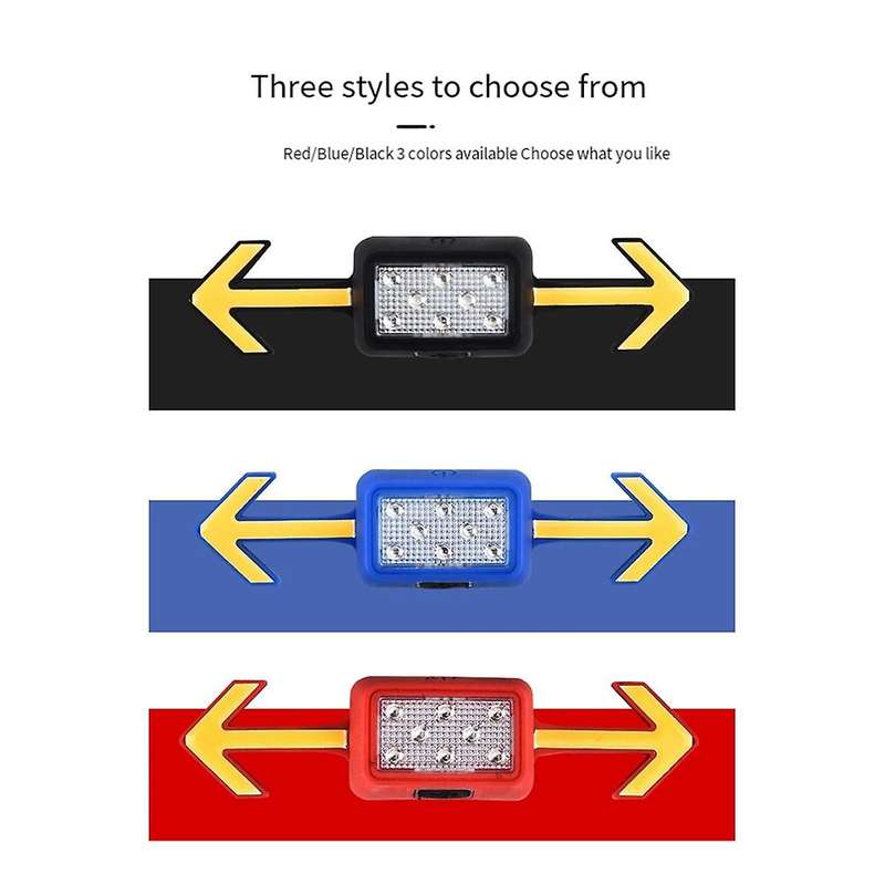 Bicycle Helmet Light Taillight Rechargeable Turn Signals Light Wireless Remote Mountain Road Bikes