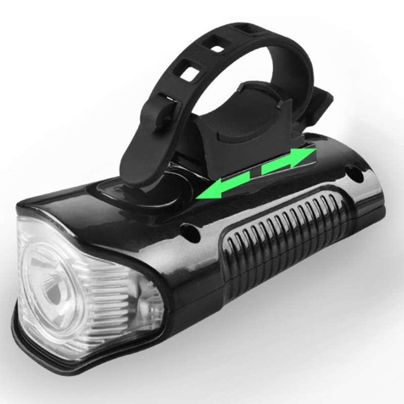 Bicycle Headlight Bicycle Speedometer for Bike with Horn, USB Rechargeable Cycle Head Light Fits All