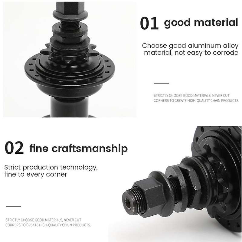 Bicycle Performance Car High-Strength / Hub 14 Axles 4 Peilin Lubricated Rear Axle 36 Holes 9 Teeth