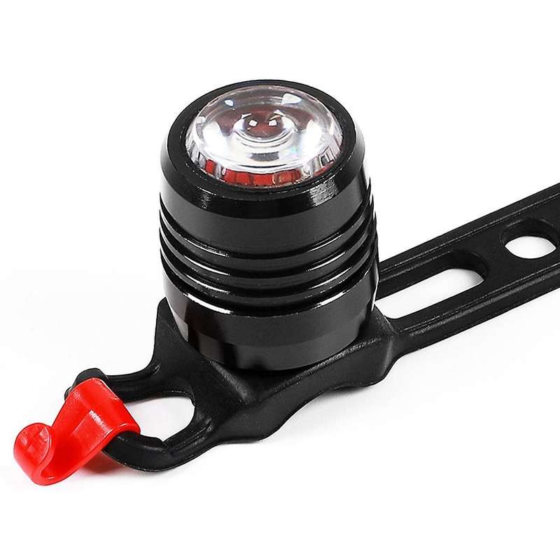 Bicycle Rear Light Carat Type Bike Warning Lamp USB Charge Red White Light Color Safety Headlight Ta