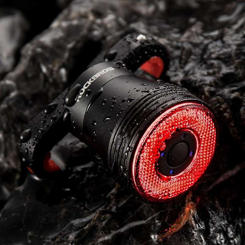 Bicycle Q5 Tail Light Intelligent Sensing Brake Light Equipment Night Tail Light