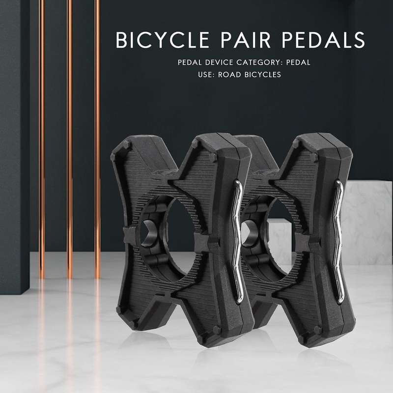 Bicycle Pair Pedals Flat Support Converter for Zero Pedals Adapter Cycling Road Bike Pedal
