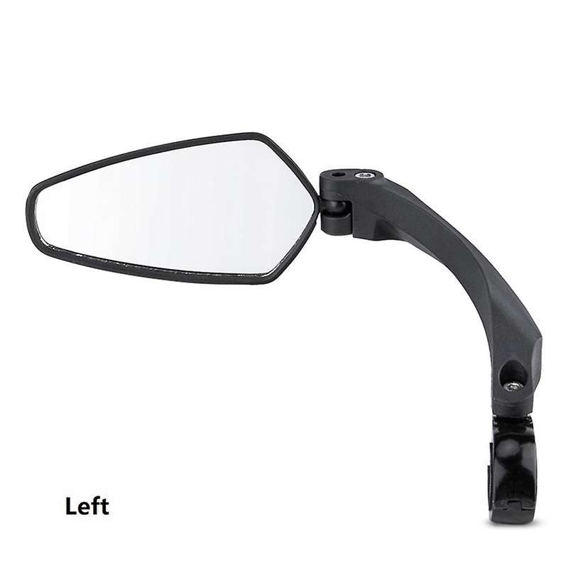 Bicycle Rear View Mirror Bike Cycling Wide Range Back Sight Reflector Adjustable Mirror,Left