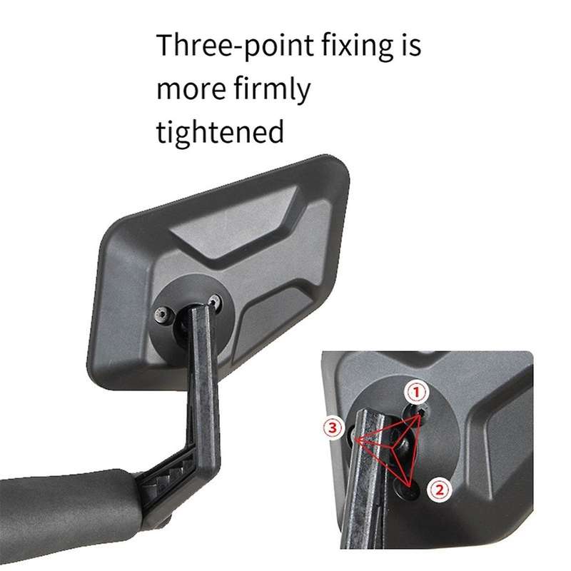 Bicycle Rear View Mirror Handlebar End Mountain Bike Wide Range Back Sight Reflector Adjustable View