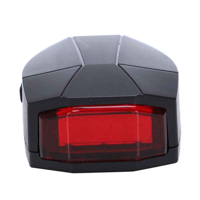 Bicycle Remote Control Alarm Light Bike Anti-Theft Alarm Lock Led Taillight Wireless Remote Control