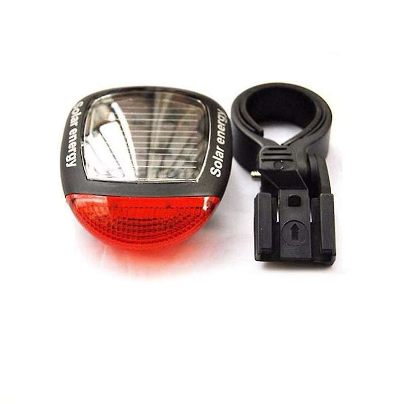 Bicycle Solar Headlight Taillights Set Solar Powered Led Headlight Taillight Combo Cycling Lamp Warn