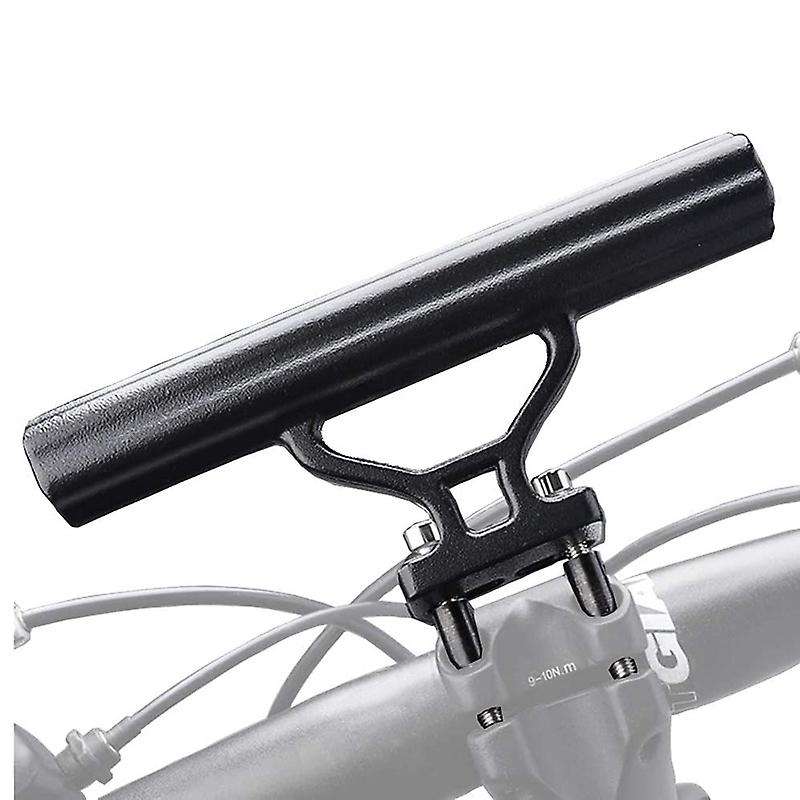 Bicycle Stem Extended Bracket Headlight Mount Bar Computer Holder Lamp Alloy Support Extender