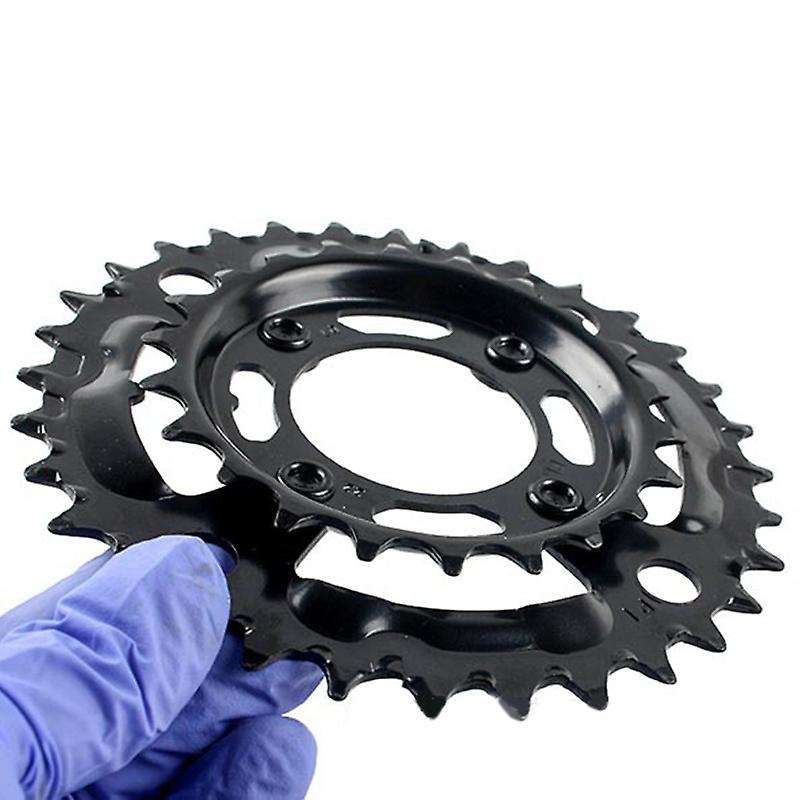 Bicycle Sprocket Plate 27-Speed 3-Piece Large Sprocket Bicycle Racing Sprocket 42T Sprocket for 104B