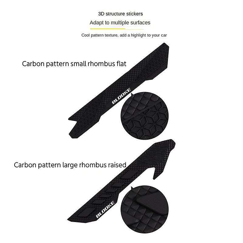 Bicycle Sticker Universal Frame Protection Sticker Road Silica Gel Material Anti-Scratch Protector B