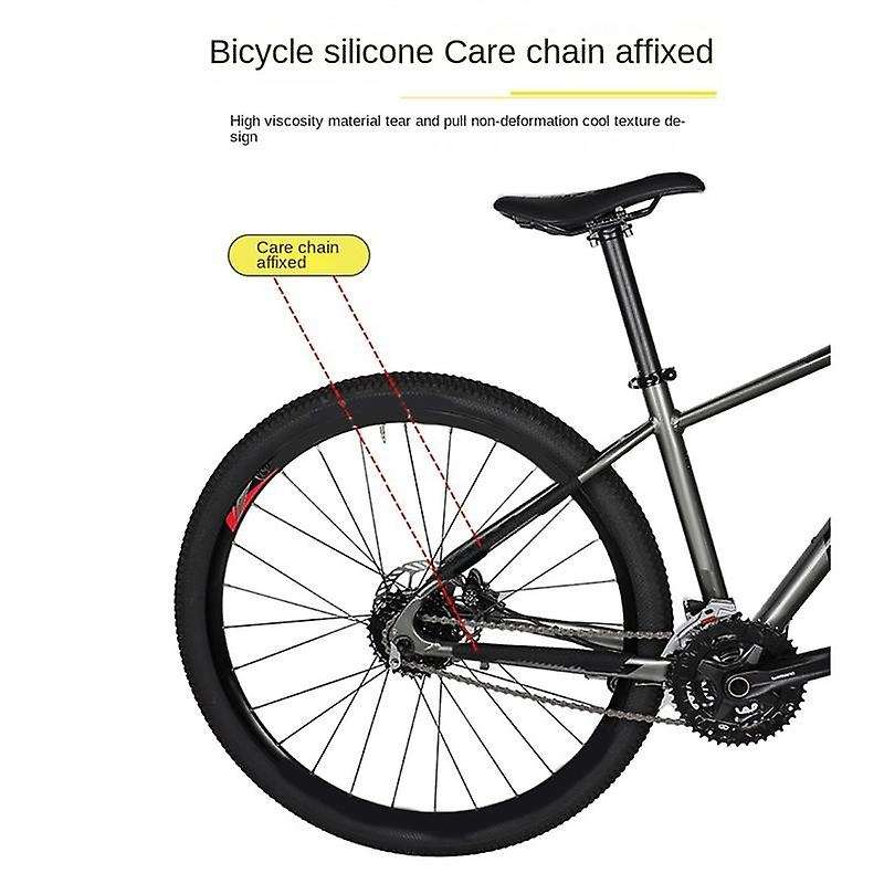 Bicycle Sticker Universal Frame Protection Sticker Road Silica Gel Material Anti-Scratch Protector B