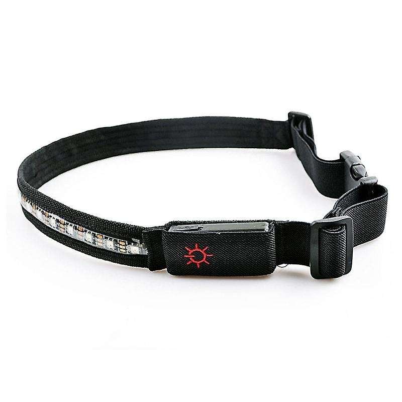 Bicycle Turn Signal Belt Turn Signal Wireless Remote Control Colorful Light Rechargeable Carry Belt