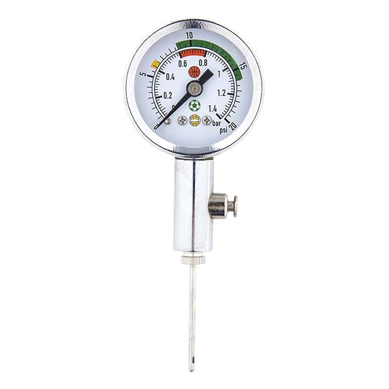 Bicycle Tire Pressure Gauge, Universal Pressure Gauge for Football Basketball Volleyball
