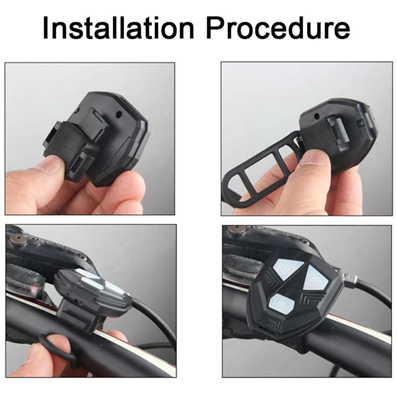 Bicycle Wireless Remote Control Turn Signal Smart Bicycle LED Tail Light