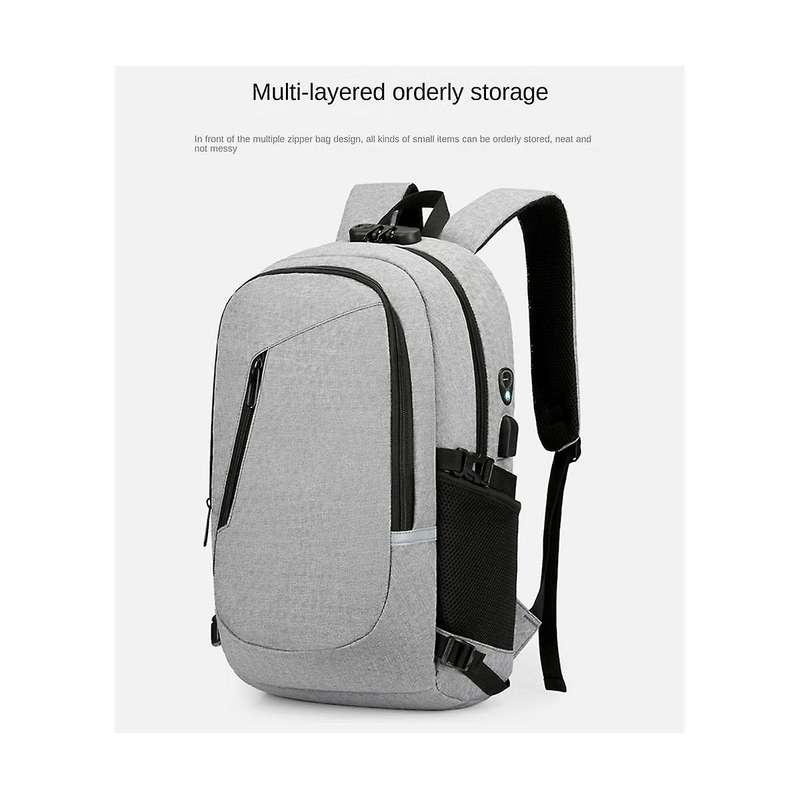 Big Capacity Travel Laptop Shoulder Bag Portable Waterproof Organizer with Anti-theft Function for C