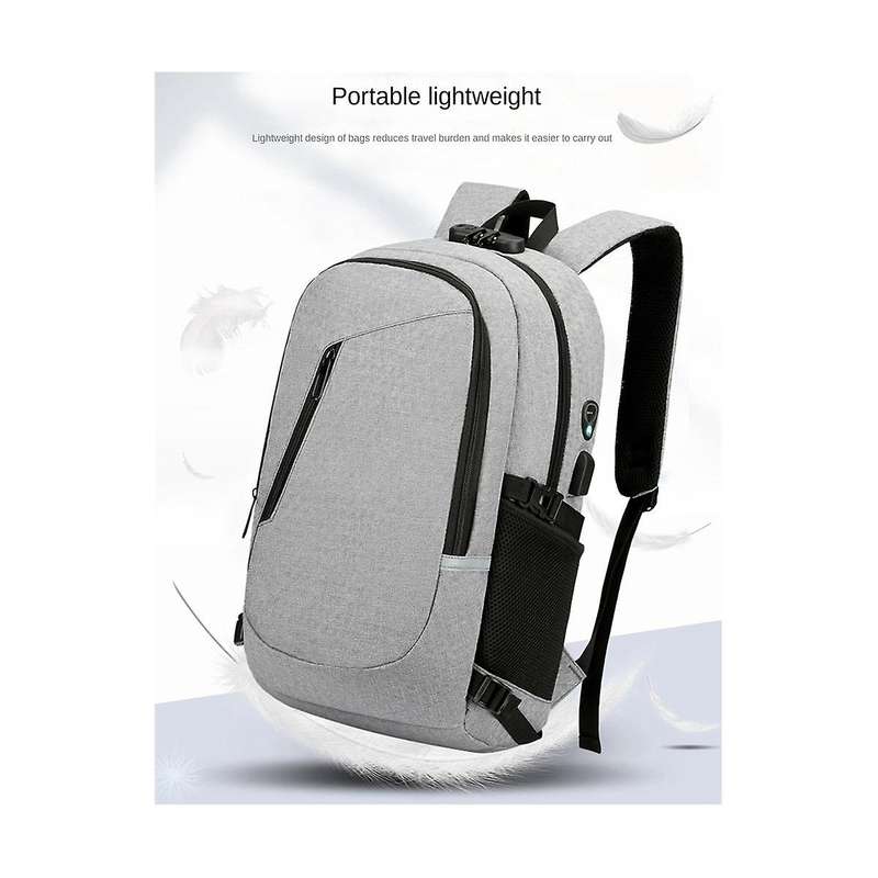 Big Capacity Travel Laptop Shoulder Bag Portable Waterproof Organizer with Anti-theft Function for C