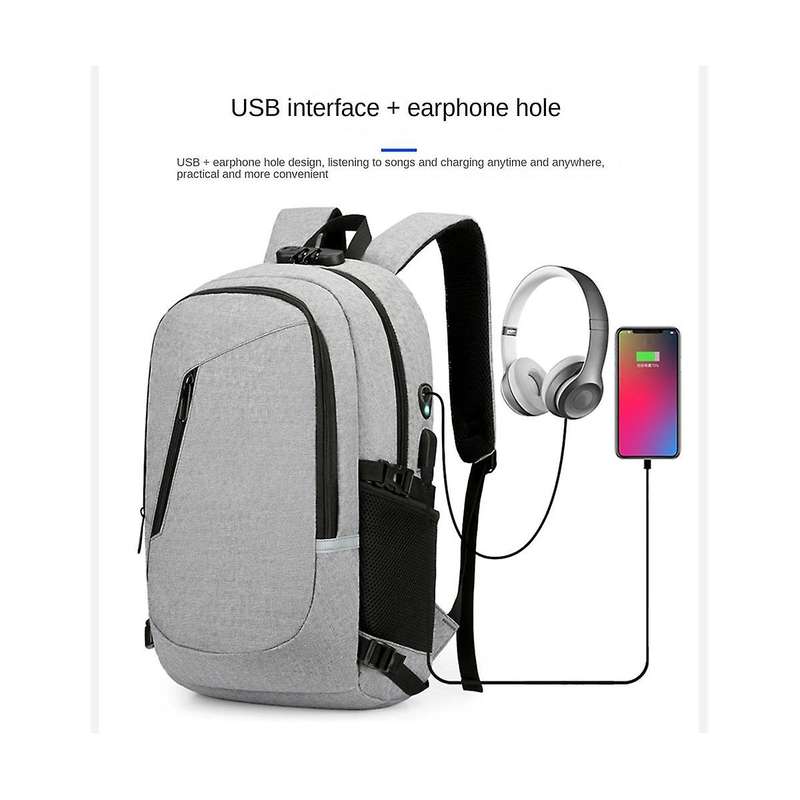 Big Capacity Travel Laptop Shoulder Bag Portable Waterproof Organizer with Anti-theft Function for C