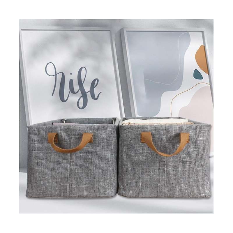 Big Capacity Quilt Storage Bag Non-woven Clothing Storage Box Organizer for Clothes Bedroom Closet
