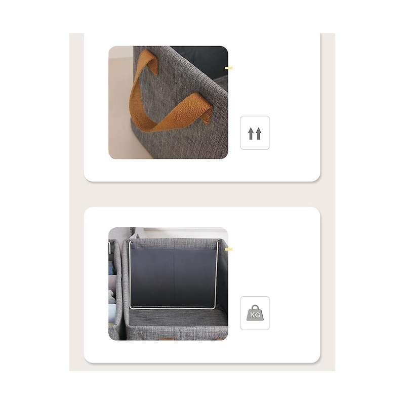 Big Capacity Quilt Storage Bag Non-woven Clothing Storage Box Organizer for Clothes Bedroom Closet