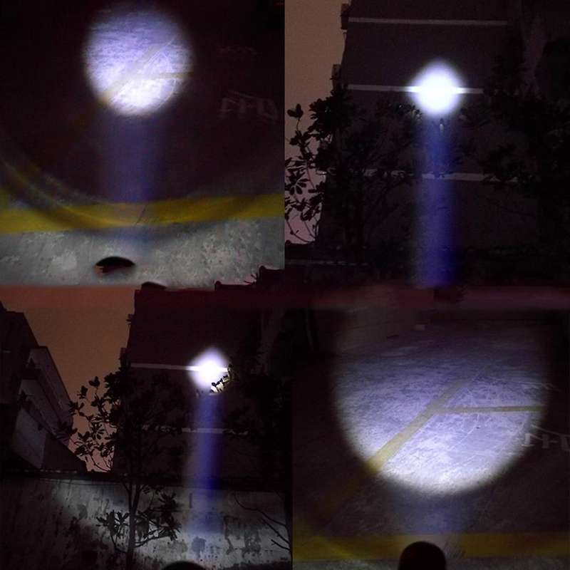 Bike Bicycle Light Set USB Rechargeable LED Waterproof Super Bright Zoom Headlight Rear Light Bike L