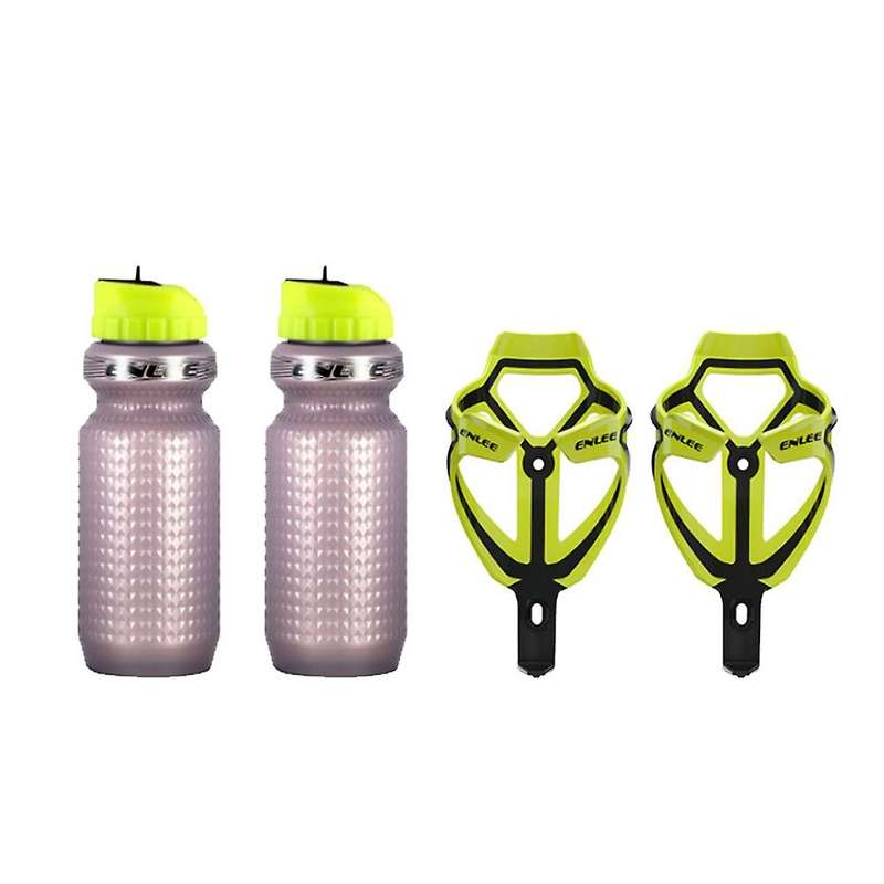 Bike Bottle Holder with Bike Bottle 650Ml Leak Proof Bicycle Squeeze Bottle Bottle Cages for Road Bi