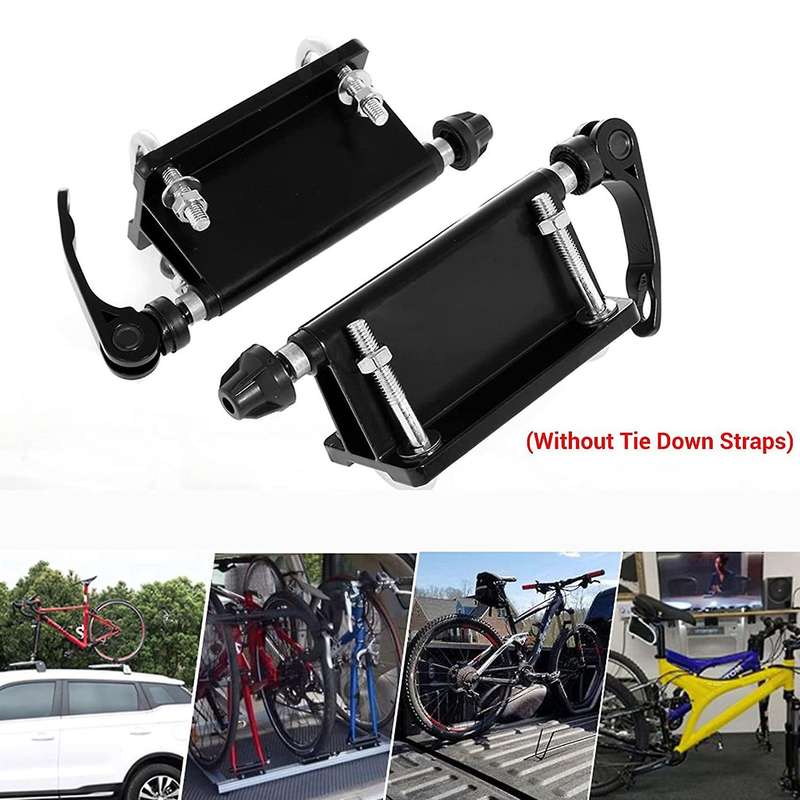 Bike Fork Mount, Bicycle Block Quick Release Mounts Car Roof Rack Carrier Holders Brackets Universal