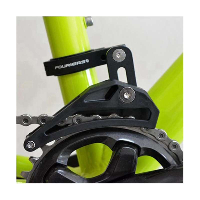 Bike Guide Chain Tensioner Single Disc Stabilizer Plate Bike Guide Chain 34.9mm