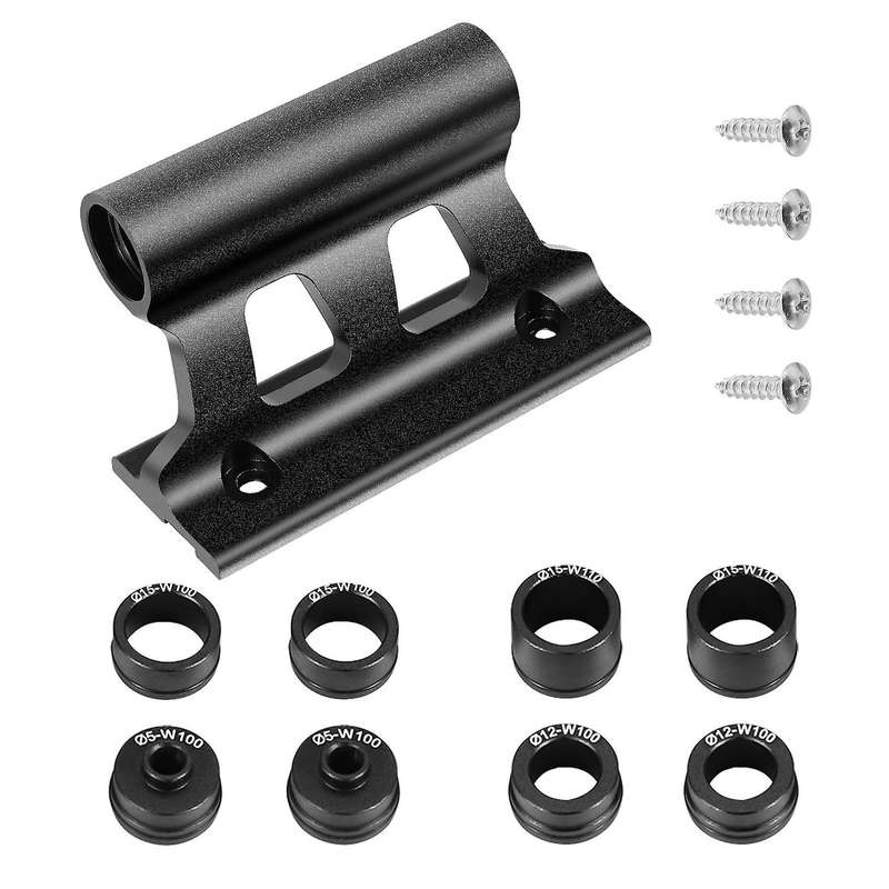 Bike Fork Mount Quick Release Fork Mount Truck Bicycle Carrier Fixed Clip Luggage Rack with Thru Axl