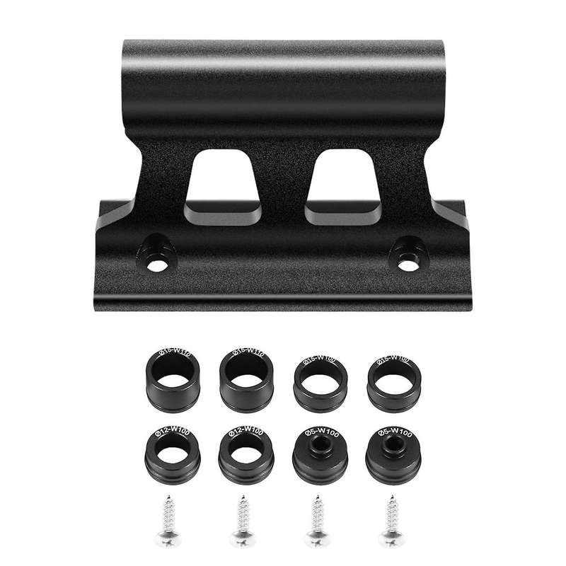 Bike Fork Mount Quick Release Fork Mount Truck Bicycle Carrier Fixed Clip Luggage Rack with Thru Axl