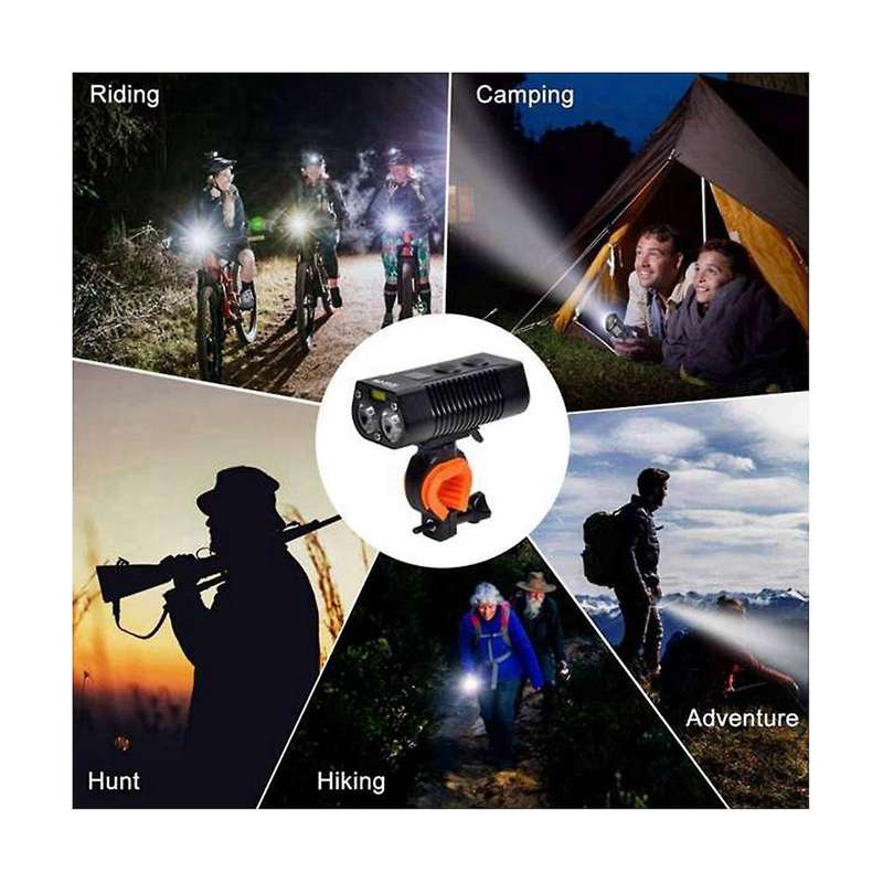 Bike Headlight and Bike Tail Light Set Waterproof Usb Rechargeable Tail Light for Road Mountain Kids