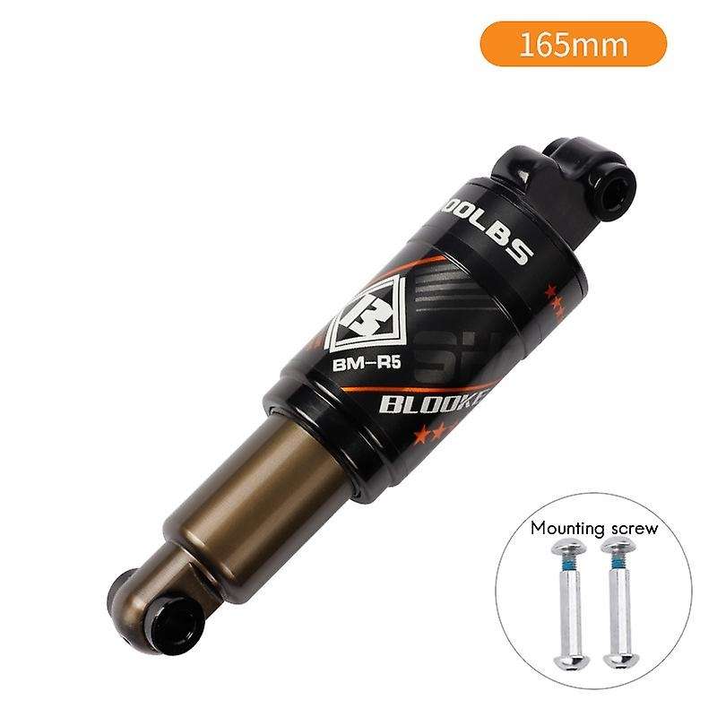 Bike Hydraulic Shock Absorbers BM-R5 Bicycle Rear Shock Absorbers 165MM 1000 pounds for Bike M365 Sc