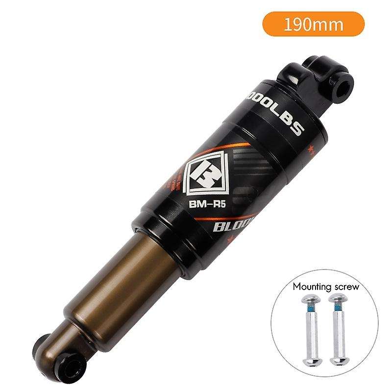 Bike Hydraulic Shock Absorbers BM-R5 Bicycle Rear Shock Absorbers 190MM 1000 pounds for Bike M365 Sc