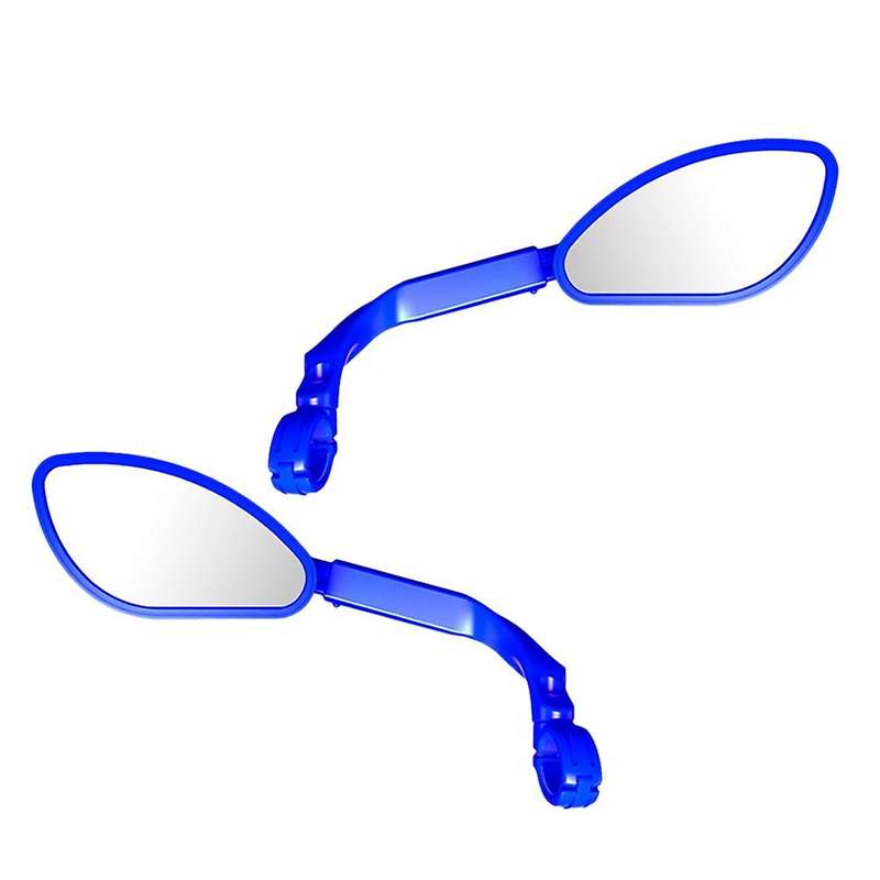 Bike Rear View Mirror Explosion-Proof Bicycle Handlebar Adjustable Rotatable Mirror Left and Right M