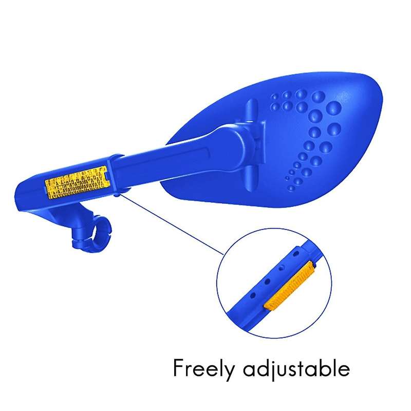 Bike Rear View Mirror Explosion-Proof Bicycle Handlebar Adjustable Rotatable Mirror Left and Right M