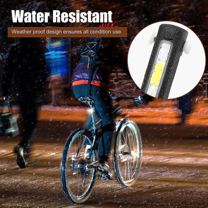 Bike Tail Lights Bright Bicycle Rear Light USB Rechargeable High Intensity Rear Tail Lights for Mo