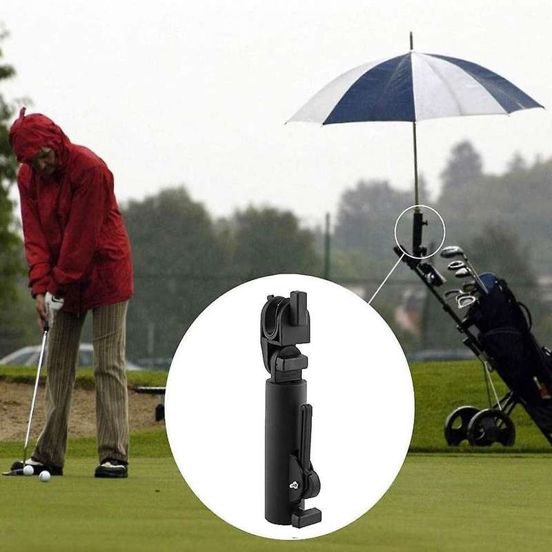 Bike Umbrella Stand Double Lock Buckle Umbrella Stand Portable Cart Car Trolley Umbrella Holder Stan