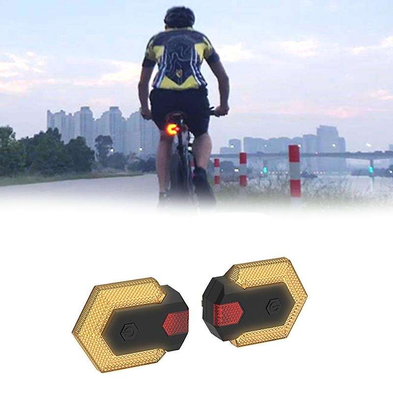 Bike Turn Signals with Smart Wireless Remote Control Bike Tail Lights Front and Rear Cycling Warning
