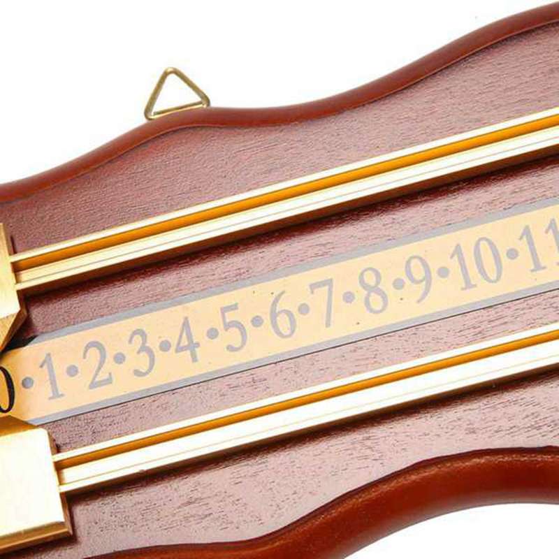Billiards Scoreboard Wall Mounted Scoreboard Snooker Scoreboard Stained Wood Score Board Black