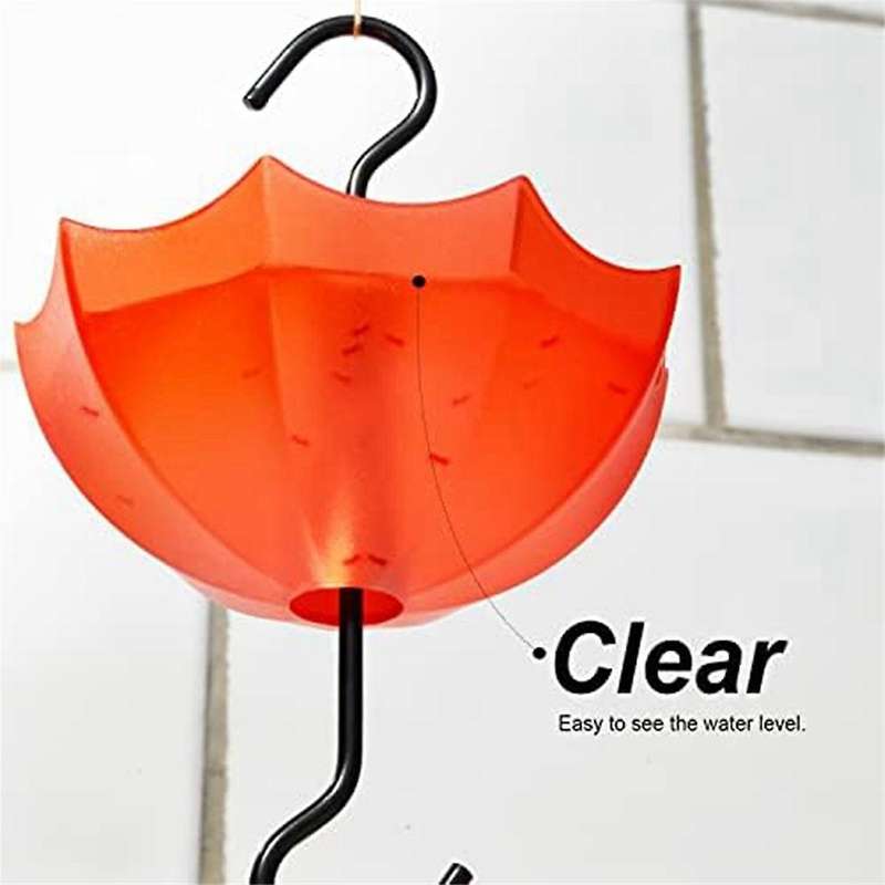 Bird Feeders, and Oriole Feeders, Red Umbrella Ant Guard with Large Capacity, Bird Feeder