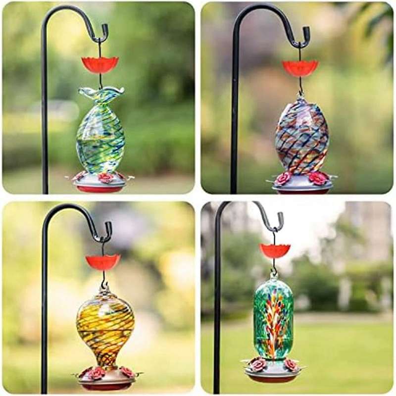 Bird Feeders, and Oriole Feeders, Red Umbrella Ant Guard with Large Capacity, Bird Feeder