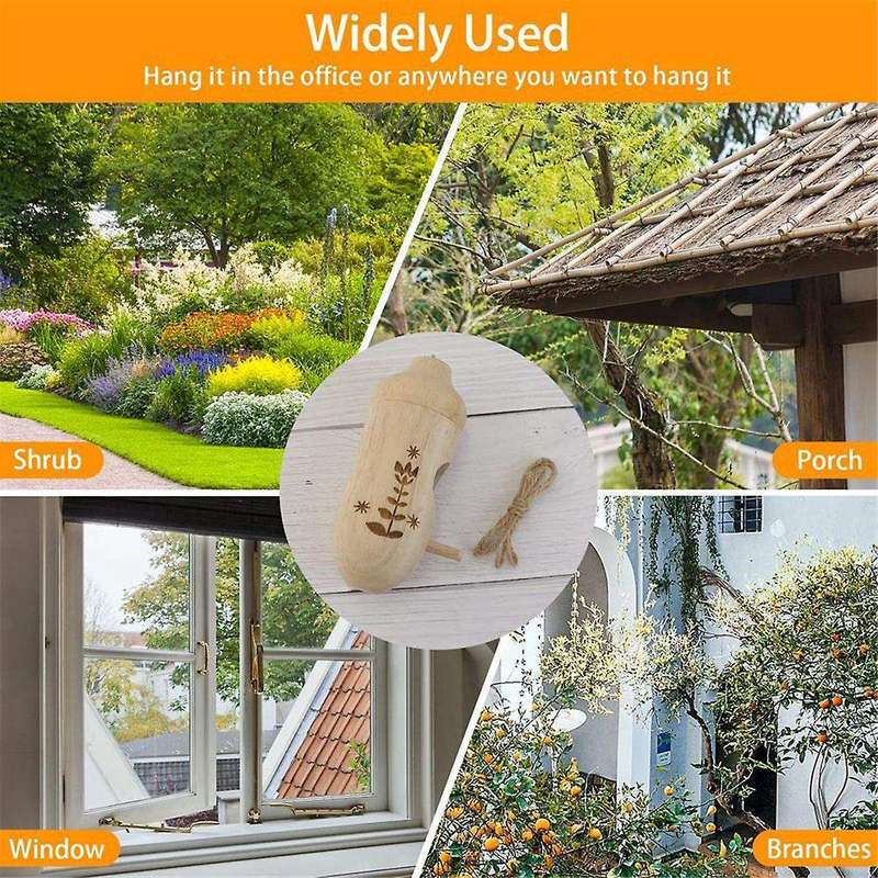 Bird House Bird House Outdoor Hanging, Gardening Gift, Home Decoration Bird Nest(3PCS)